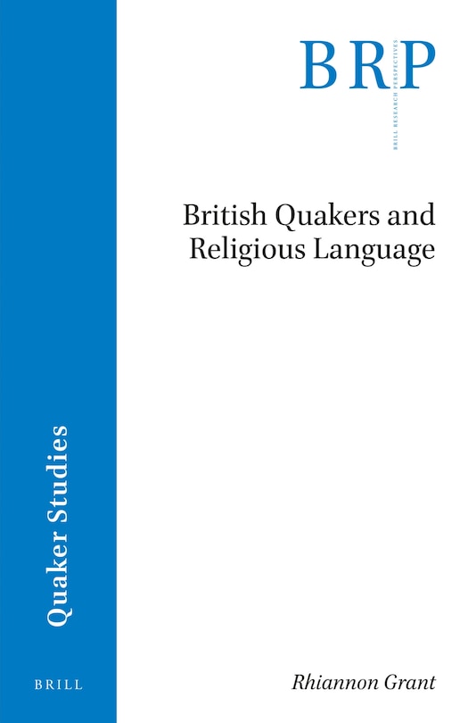 Couverture_British Quakers and Religious Language