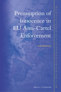 Front cover_Presumption of Innocence in EU Anti-Cartel Enforcement