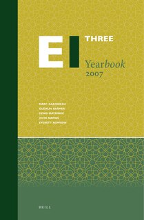Couverture_Encyclopaedia of Islam Three Yearbook 2007