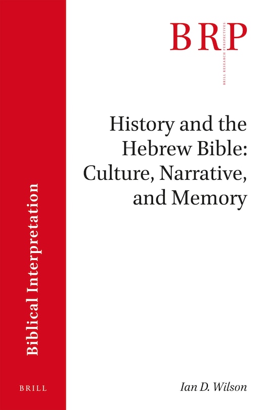 Couverture_History and the Hebrew Bible: Culture, Narrative, and Memory