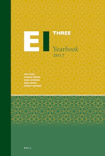 Couverture_Encyclopaedia of Islam Three Yearbook 2017