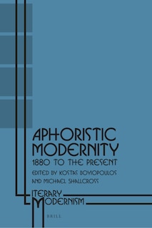 Front cover_Aphoristic Modernity
