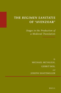 Couverture_The Regimen sanitatis of &ldquo;Avenzoar&rdquo;