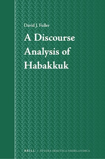 Front cover_A Discourse Analysis of Habakkuk