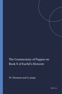 Couverture_The Commentary of Pappus on Book X of Euclid's Elements
