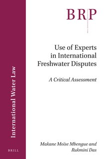 Front cover_Use of Experts in International Freshwater Disputes