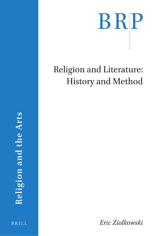 Couverture_Religion and Literature: History and Method
