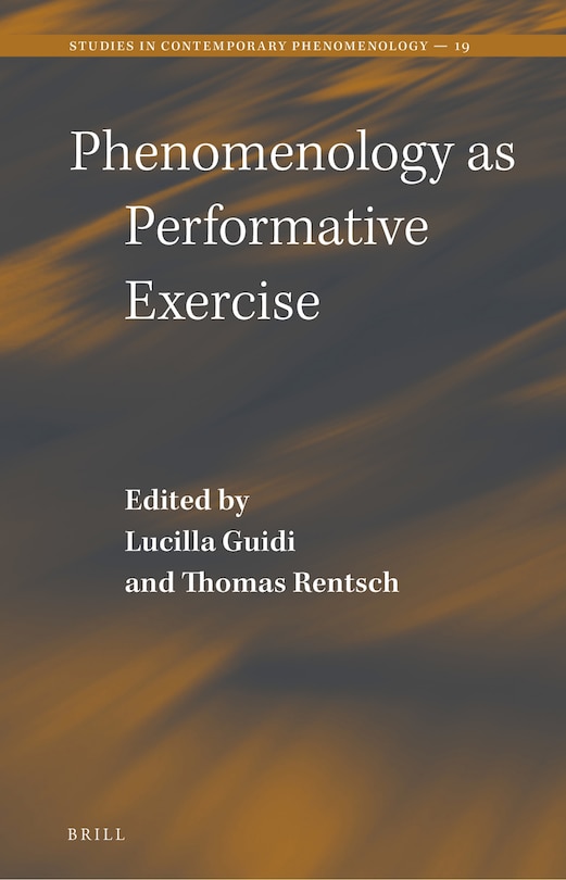 Front cover_Phenomenology as Performative Exercise