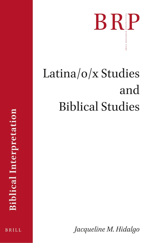 Couverture_Latina/o/x Studies and Biblical Studies