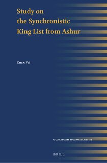 Front cover_Study on the Synchronistic King List from Ashur