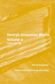 Front cover_Henryk Grossman Works, Volume 2