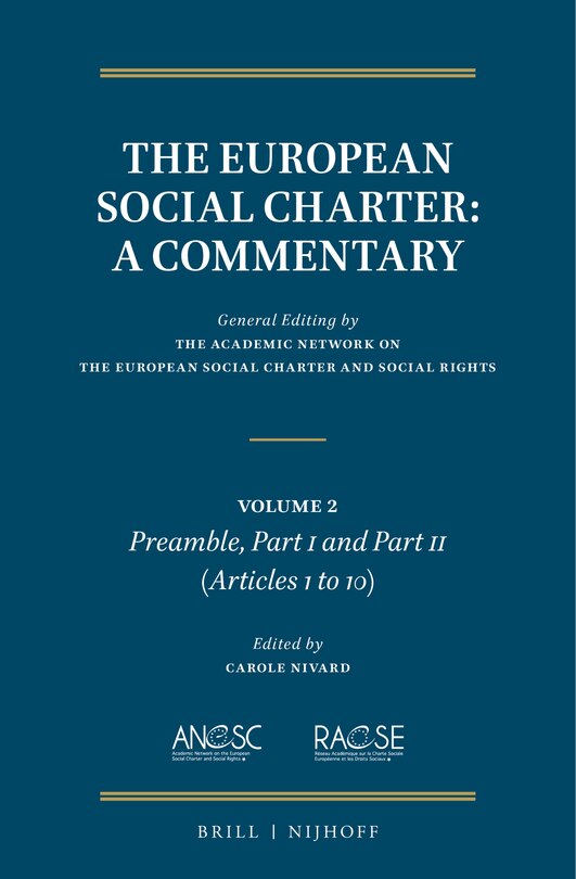 Front cover_The European Social Charter: A Commentary