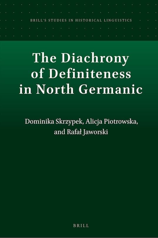 Front cover_The Diachrony of Definiteness in North Germanic