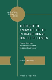 Couverture_The Right to Know the Truth in Transitional Justice Processes