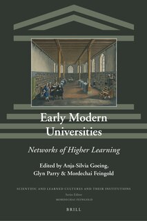 Couverture_Early Modern Universities