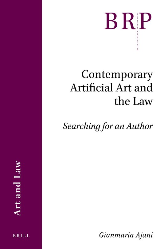Couverture_Contemporary Artificial Art and the Law