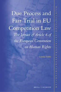 Couverture_Due Process and Fair Trial in EU Competition Law