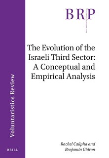 Couverture_The Evolution of the Israeli Third Sector