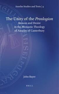Front cover_The Unity of the Proslogion