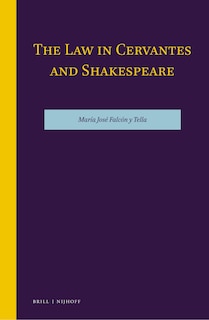 Couverture_The Law in Cervantes and Shakespeare