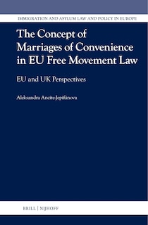 Couverture_The Concept of Marriages of Convenience in EU Free Movement Law