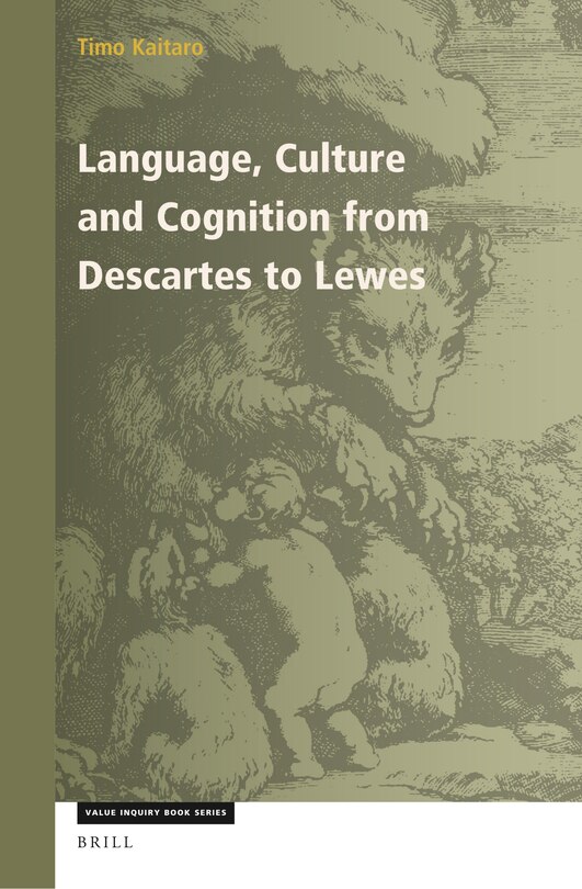 Front cover_Language, Culture and Cognition from Descartes to Lewes