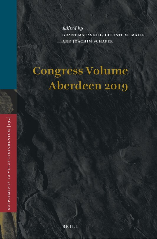 Couverture_Congress Volume Aberdeen 2019