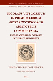 Front cover_Nicolaus Viti Gozzius: In primum librum Artis rhetoricorum Aristotelis commentaria