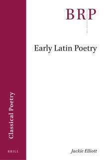 Front cover_Early Latin Poetry