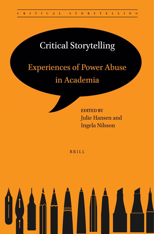 Couverture_Critical Storytelling: Experiences of Power Abuse in Academia
