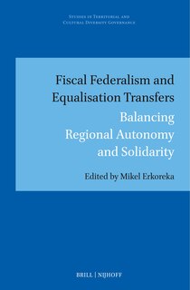 Couverture_Fiscal Federalism and Equalisation Transfers