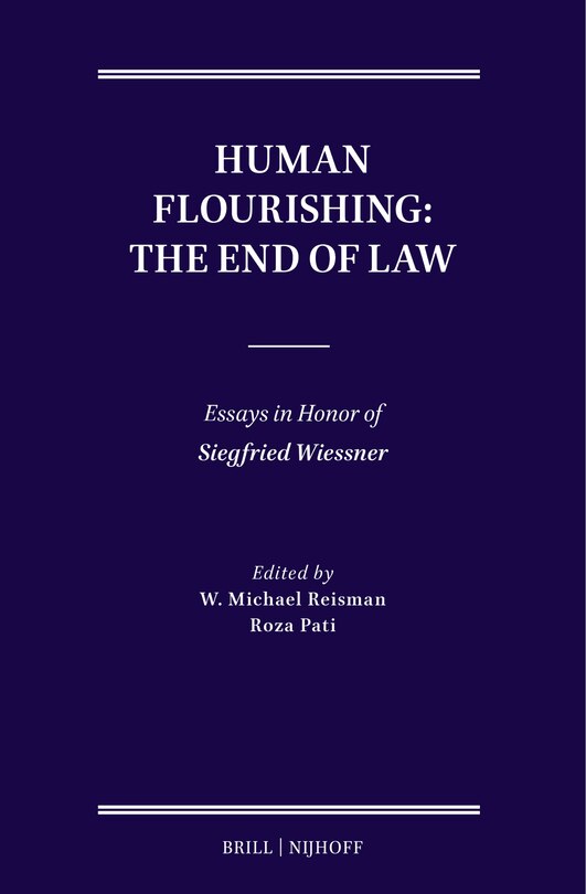 Front cover_Human Flourishing: The End of Law