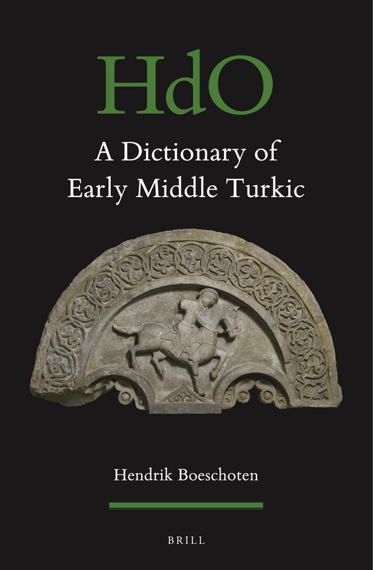 Couverture_A Dictionary of Early Middle Turkic