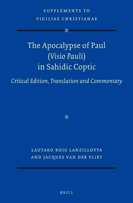 Front cover_The Apocalypse of Paul (VISIO Pauli) in Sahidic Coptic