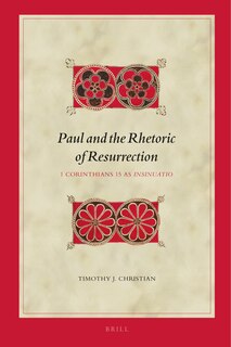 Front cover_Paul and the Rhetoric of Resurrection