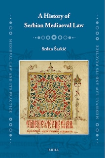 Front cover_A History of Serbian Mediaeval Law