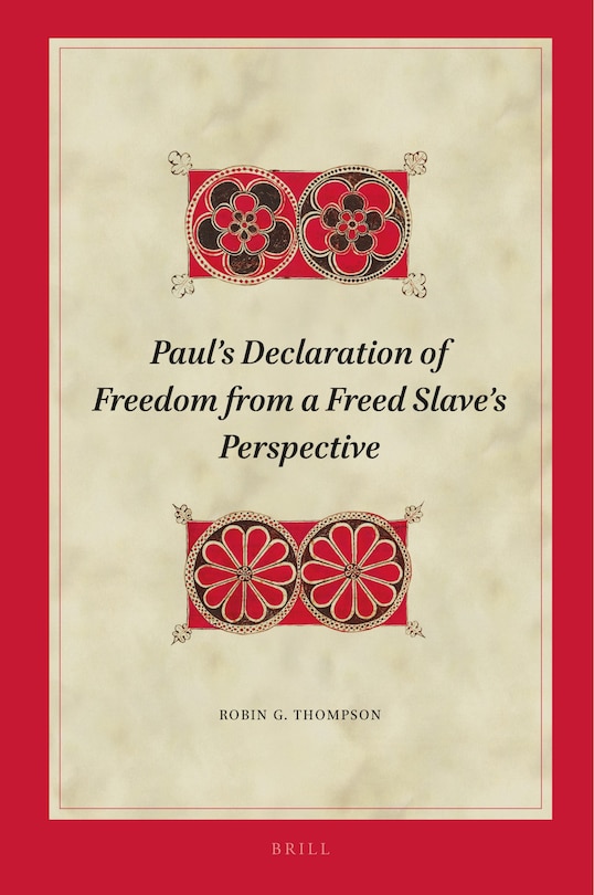 Couverture_Paul's Declaration of Freedom from a Freed Slave's Perspective