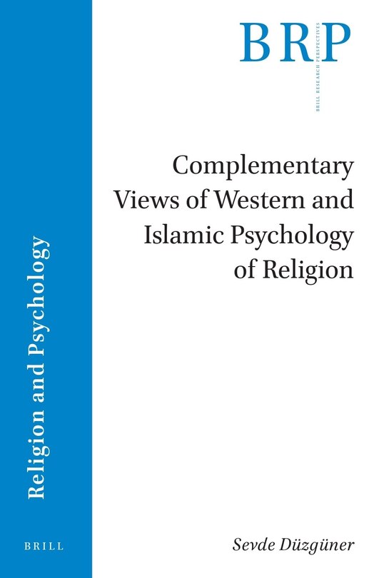 Couverture_Complementary Views of Western and Islamic Psychology of Religion