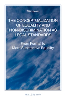 Couverture_The Conceptualization of Equality and Non-discrimination as Legal Standards