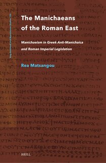 Couverture_The Manichaeans of the Roman East