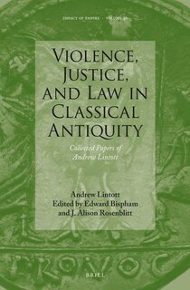 Front cover_Violence, Justice, and Law in Classical Antiquity