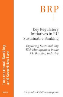 Couverture_Key Regulatory Initiatives in Eu Sustainable Banking