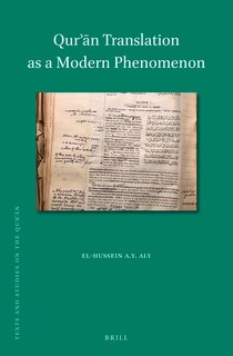 Front cover_Qur'ān Translation as a Modern Phenomenon
