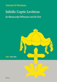 Couverture_Sahidic Coptic Leviticus