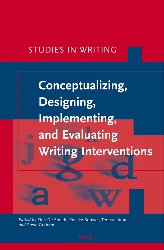 Couverture_Conceptualizing, Designing, Implementing, and Evaluating Writing Interventions