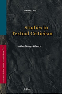 Couverture_Studies in Textual Criticism