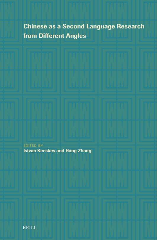 Front cover_Chinese as a Second Language Research from Different Angles