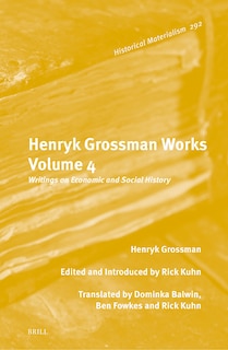 Front cover_Henryk Grossman Works, Volume 4