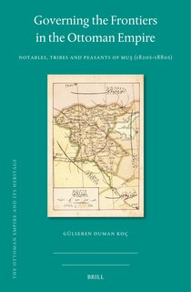 Front cover_Governing the Frontiers in the Ottoman Empire