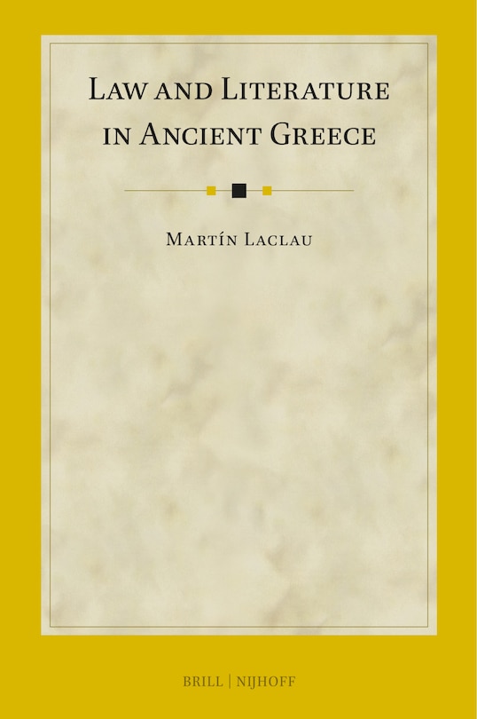 Couverture_Law and Literature in Ancient Greece